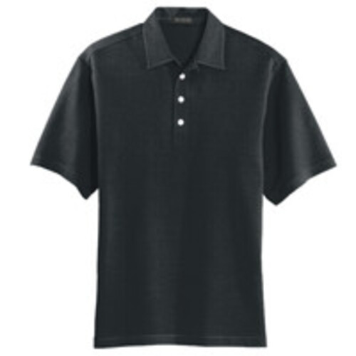 Ladies' 5.6 oz. SpotShield™ Jersey Polo - Small = 12 (BLACK) Thumbnail