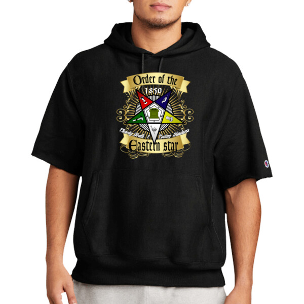 Eastern Star - Premium Short Sleeve Hooded Sweatshirt Thumbnail