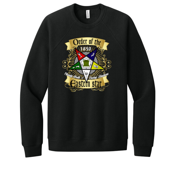 Eastern Star - Unisex Premium Sponge Fleece Crew Sweatshirt Thumbnail