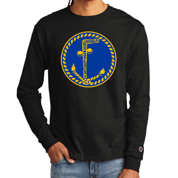 Emblem - Premium 5.2 Oz. Jersey Long Sleeve Tee Thumbnail