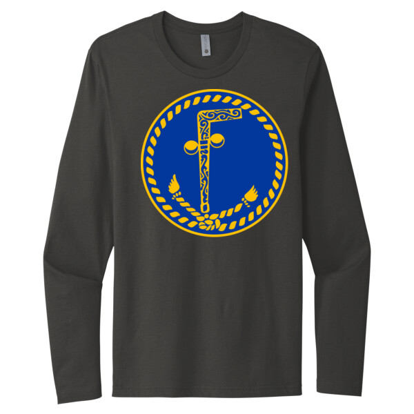 Emblem - Unisex Premium Cotton Long Sleeve T-Shirt Thumbnail