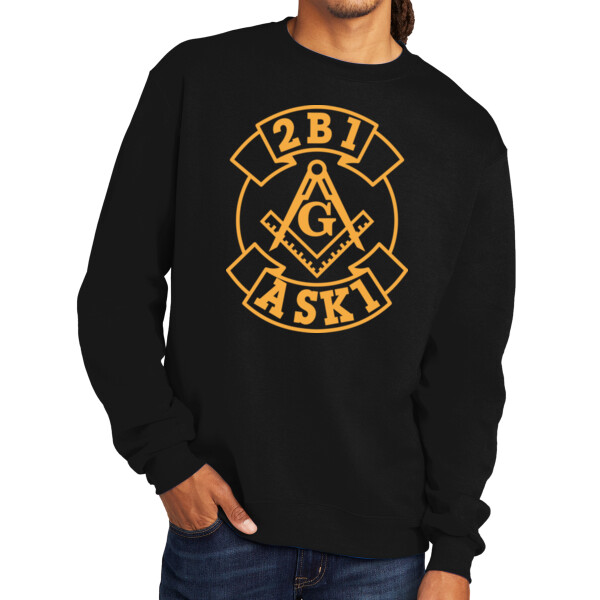 ASK - Premium Eco Fleece Crewneck Sweatshirt Thumbnail