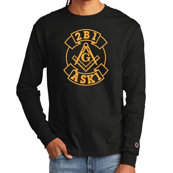 ASK - Premium 5.2 Oz. Jersey Long Sleeve Tee Thumbnail