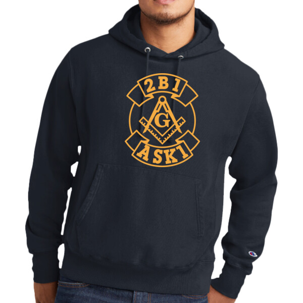 ASK - Premium Garment Dyed Hooded Sweatshirt Thumbnail