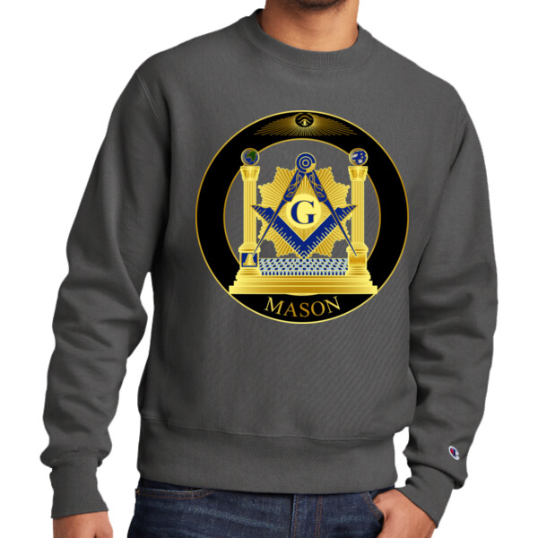 Mason - Premium Garment Dyed Crewneck Sweatshirt Thumbnail