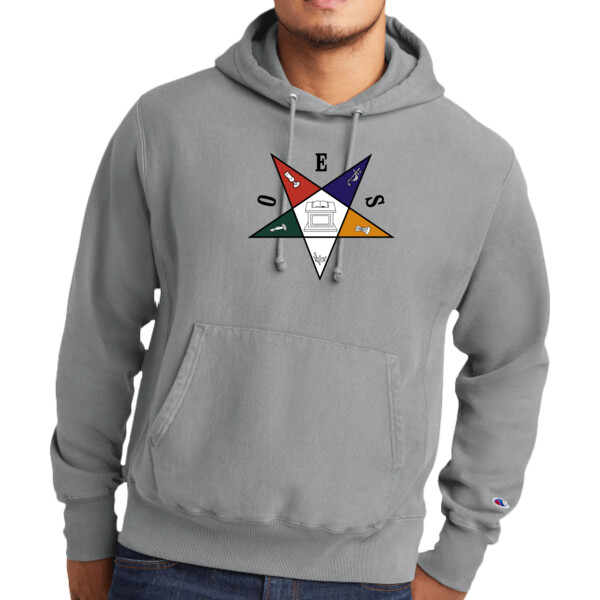 Star - Premium Garment Dyed Hooded Sweatshirt Thumbnail