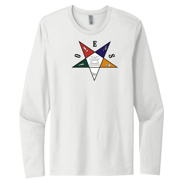 Star - Unisex Premium Cotton Long Sleeve T-Shirt Thumbnail