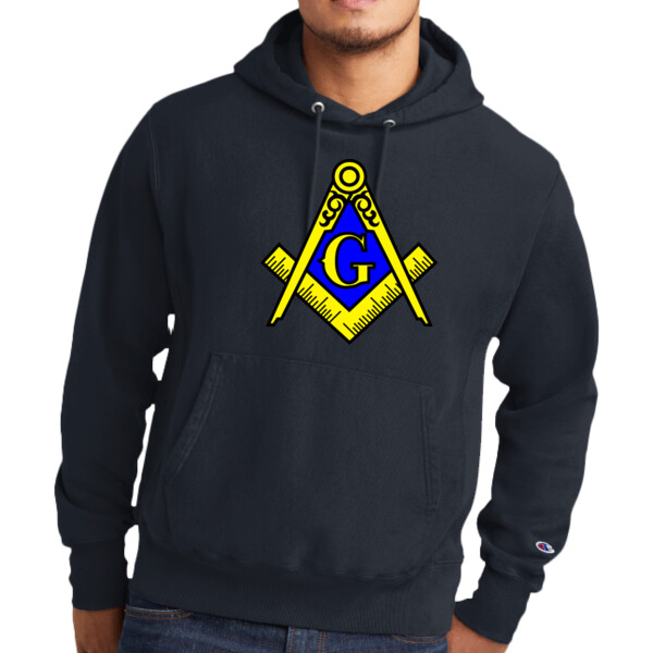 Free Mason - Premium Garment Dyed Hooded Sweatshirt Thumbnail