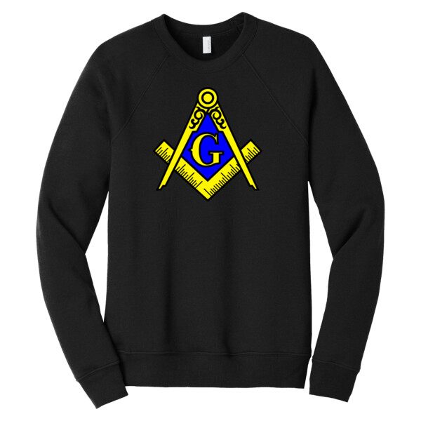 Free Mason - Unisex Premium Sponge Fleece Crew Sweatshirt Thumbnail