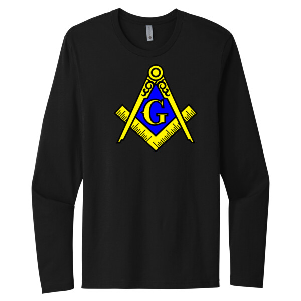 Free Mason - Unisex Premium Cotton Long Sleeve T-Shirt Thumbnail