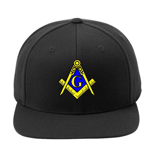 Free Mason - Yupoong ® Flat Bill Snapback Cap Thumbnail