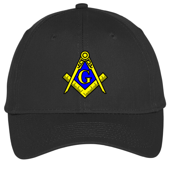 Free Mason - Six Panel Unstructured Twill Cap Thumbnail