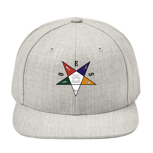 Star - Yupoong ® Flat Bill Snapback Cap Thumbnail