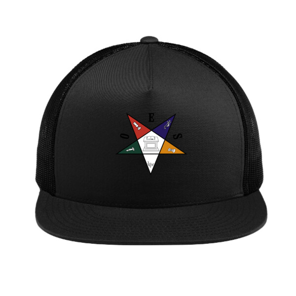 Star - Yupoong ® 5 Panel Classic Trucker Mesh Back Cap Thumbnail