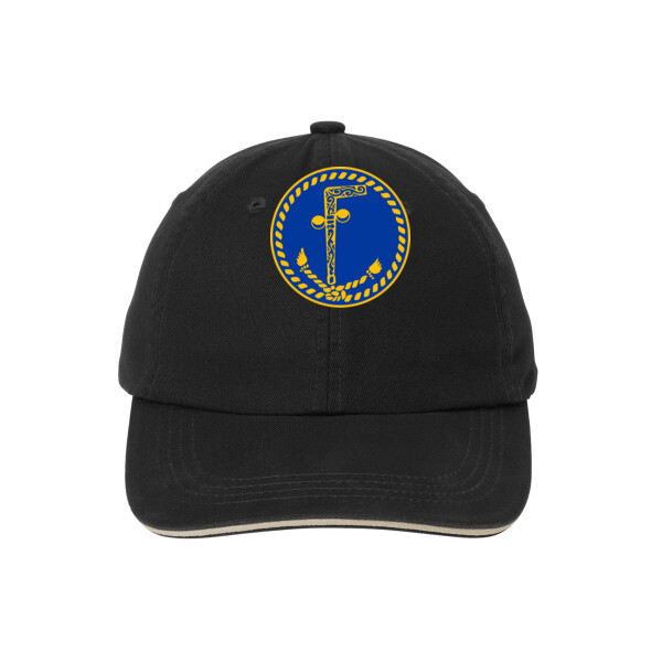 Emblem - Sandwich Bill Cap with Striped Closure Thumbnail
