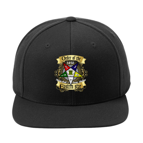 Eastern Star - Yupoong ® Flat Bill Snapback Cap Thumbnail