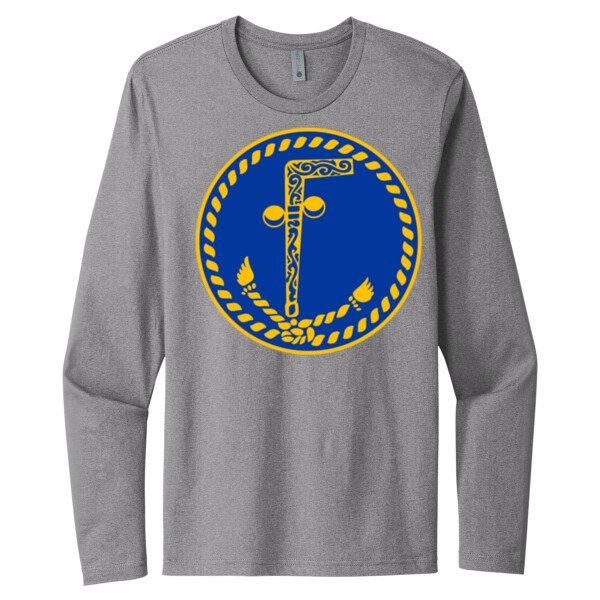 EMBLEM - Unisex Premium Cotton Long Sleeve T-Shirt Thumbnail