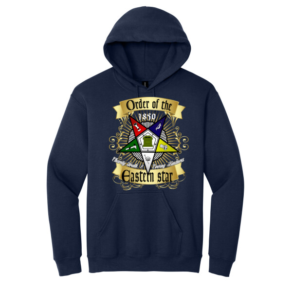 EASTERN STAR - Unisex Heavy Blend Hooded Sweatshirt Thumbnail