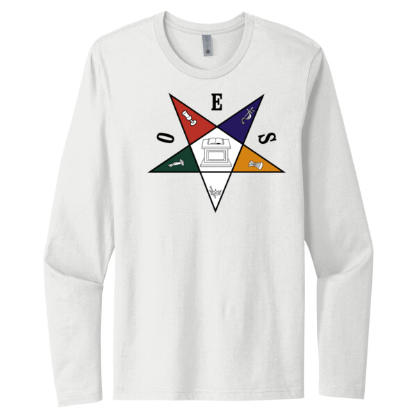 EASTERN STAR - Unisex Premium Cotton Long Sleeve T-Shirt Thumbnail
