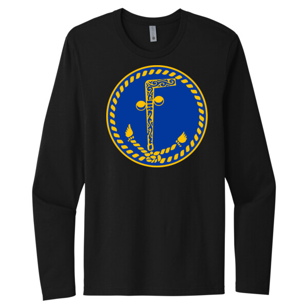 EMBLEM - Unisex Premium Cotton Long Sleeve T-Shirt Thumbnail