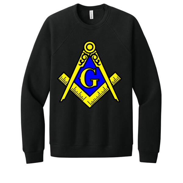 FREE MASON - Unisex Premium Fleece Crew Sweatshirt Thumbnail